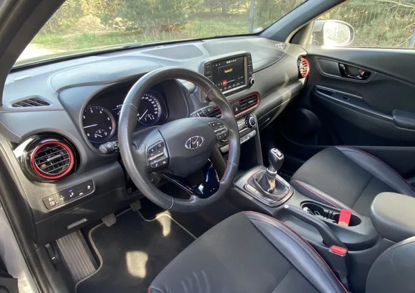 Hyundai Kona cena 56149 przebieg: 122700, rok produkcji 2018 z Turek małe 191